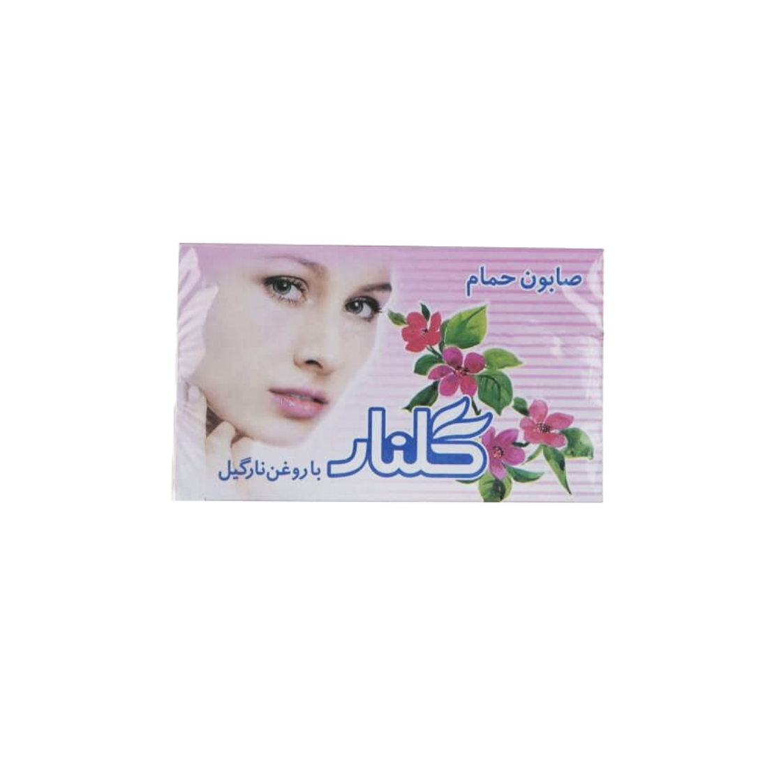 صابون گلنار صورتی 6 عددی